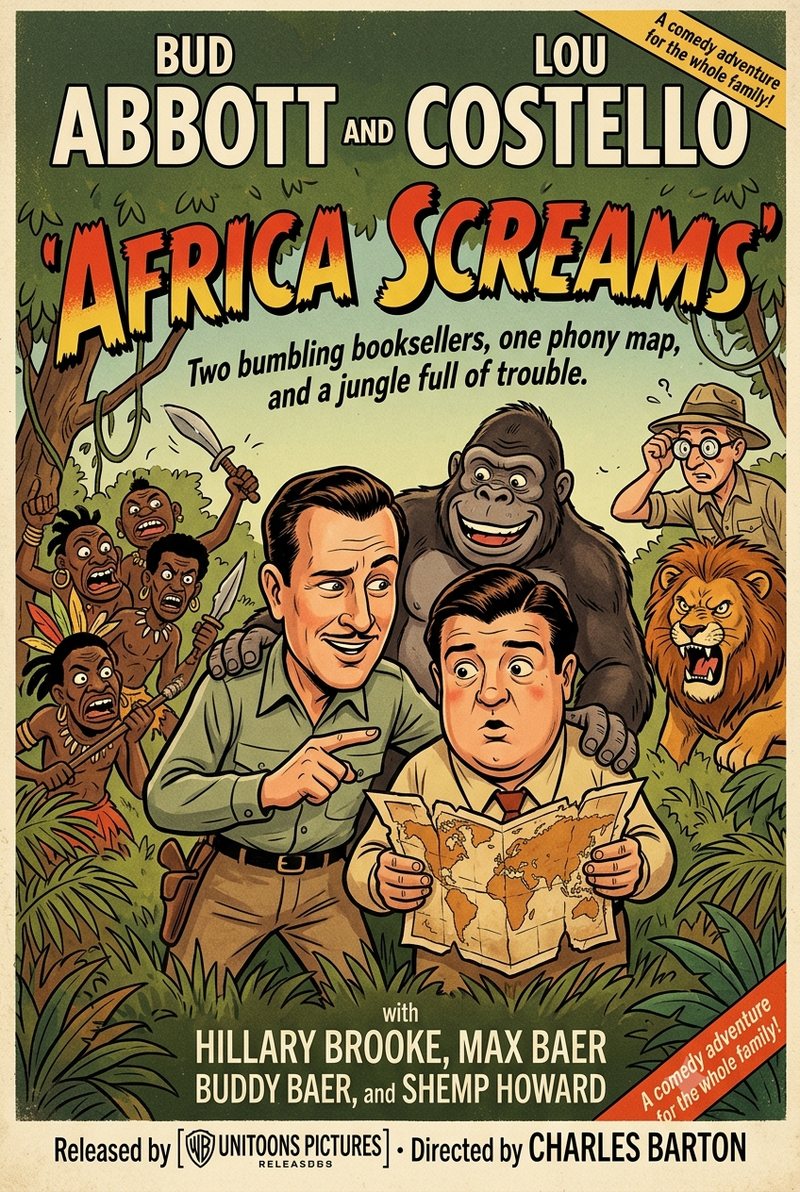 Africa Screams (1949) poster