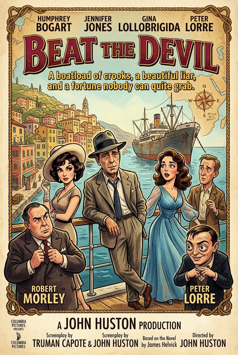 Beat the Devil (1953) poster
