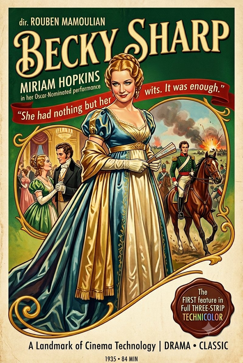 Becky Sharp (1935) poster