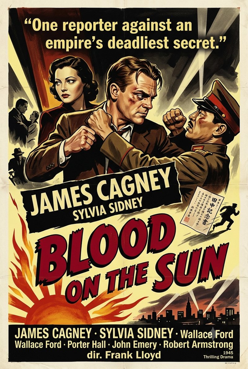 Blood on the Sun (1945) poster