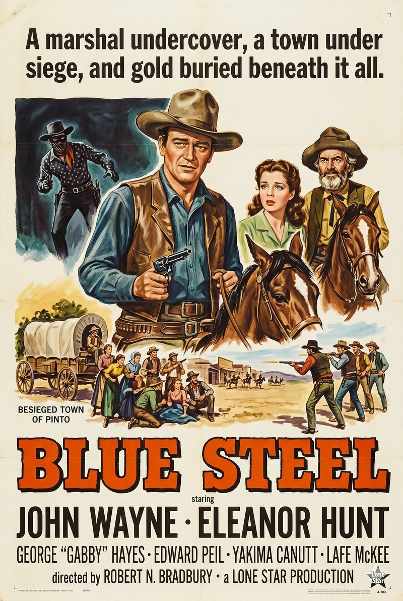 Blue Steel (1934) poster