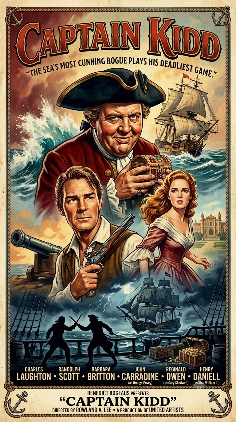 Captain Kidd (1945) poster