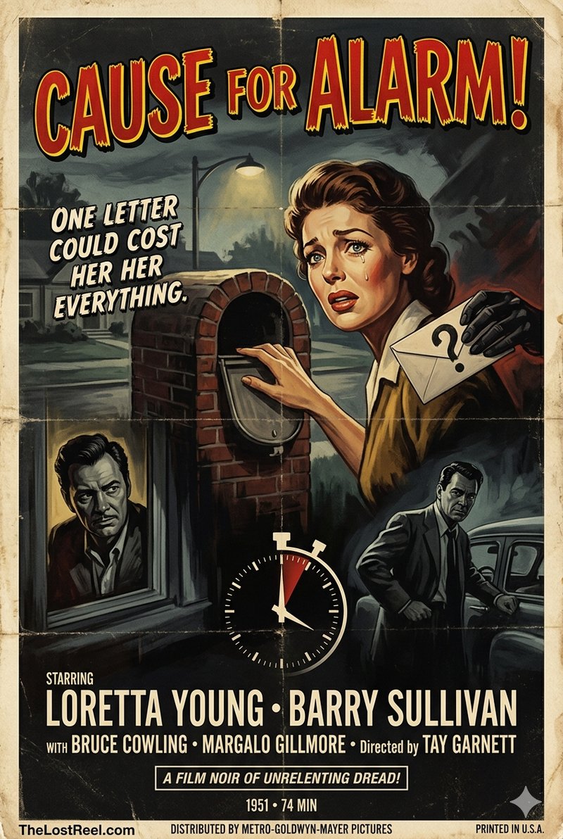 Cause for Alarm! (1951) poster