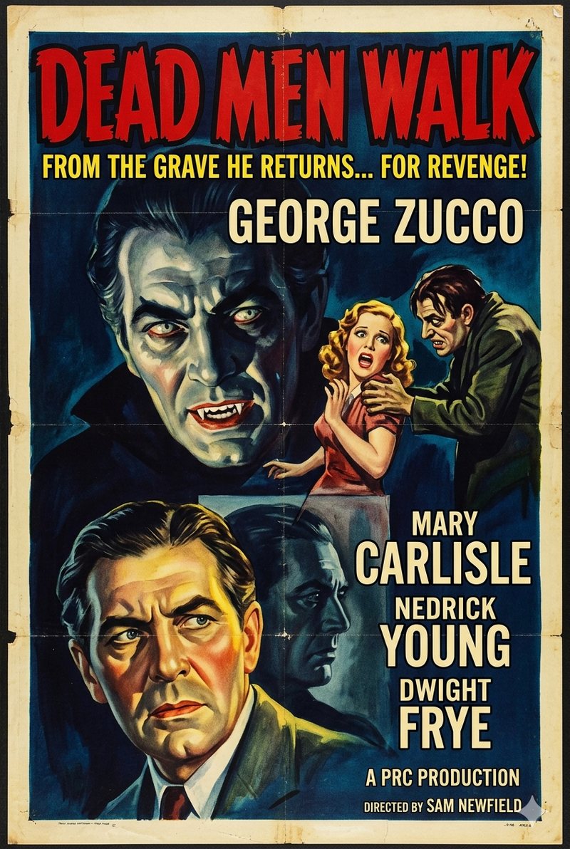 Dead Men Walk (1943) poster