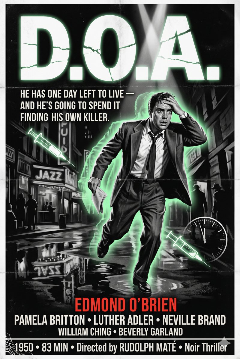 D.O.A. (1950) poster
