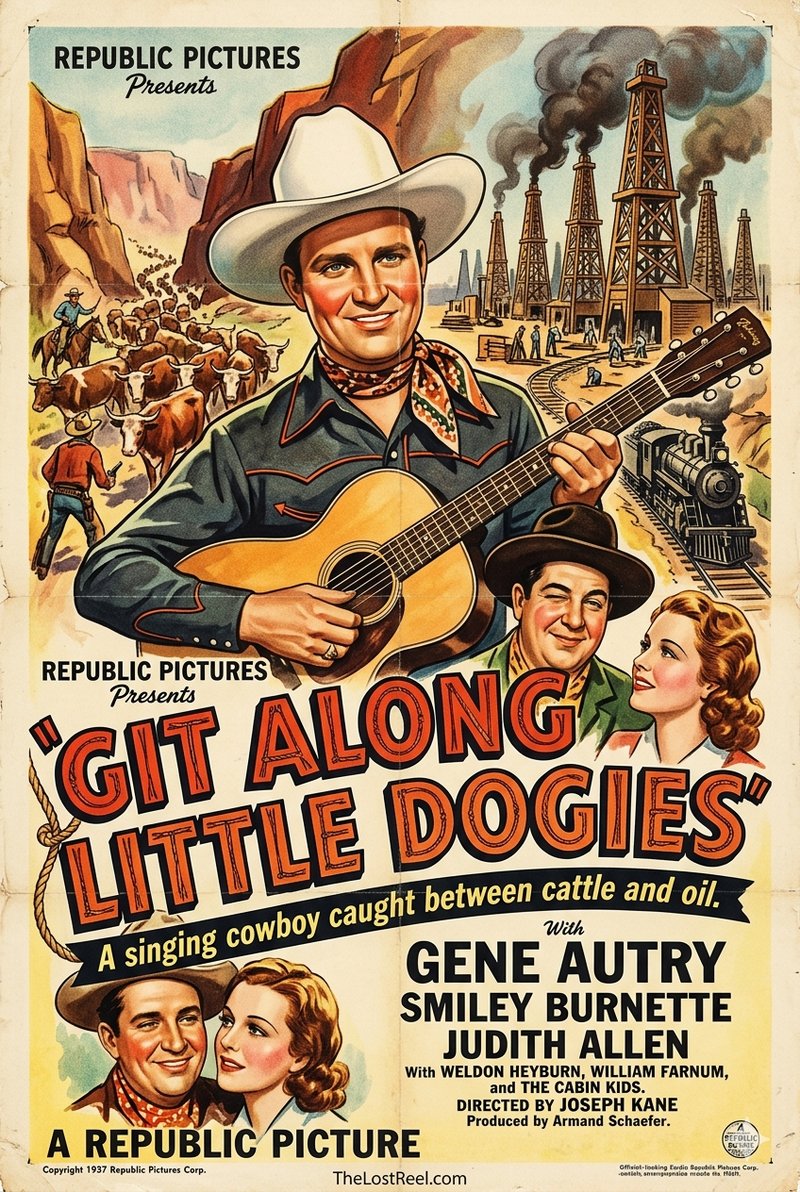 Git Along Little Dogies (1937) poster