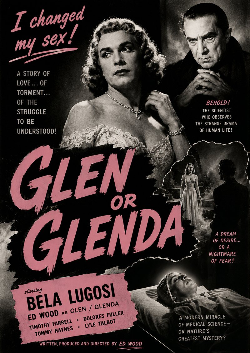 Glen or Glenda (1953) poster