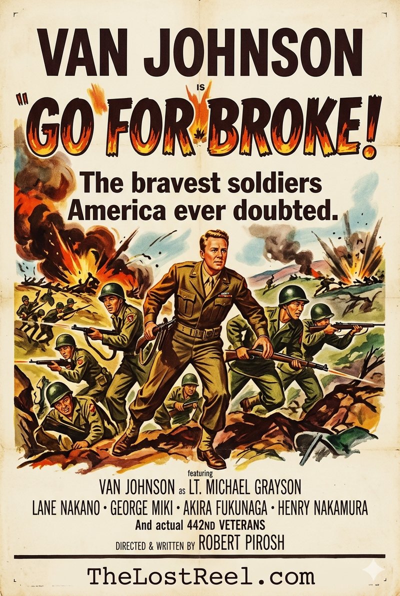 Go for Broke! (1951) poster