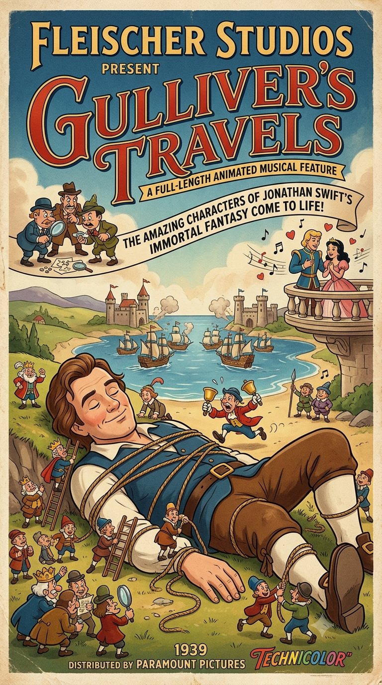 Gulliver's Travels (1939) poster