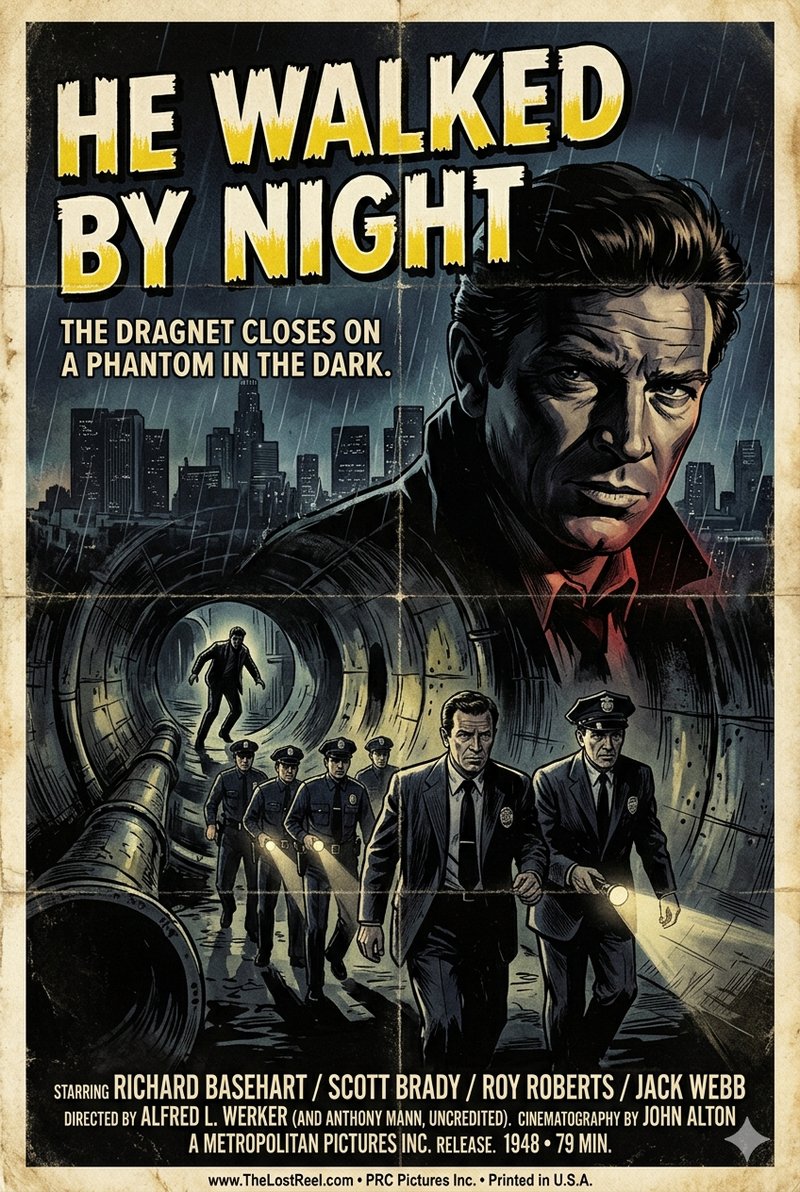 He Walked by Night (1948) poster