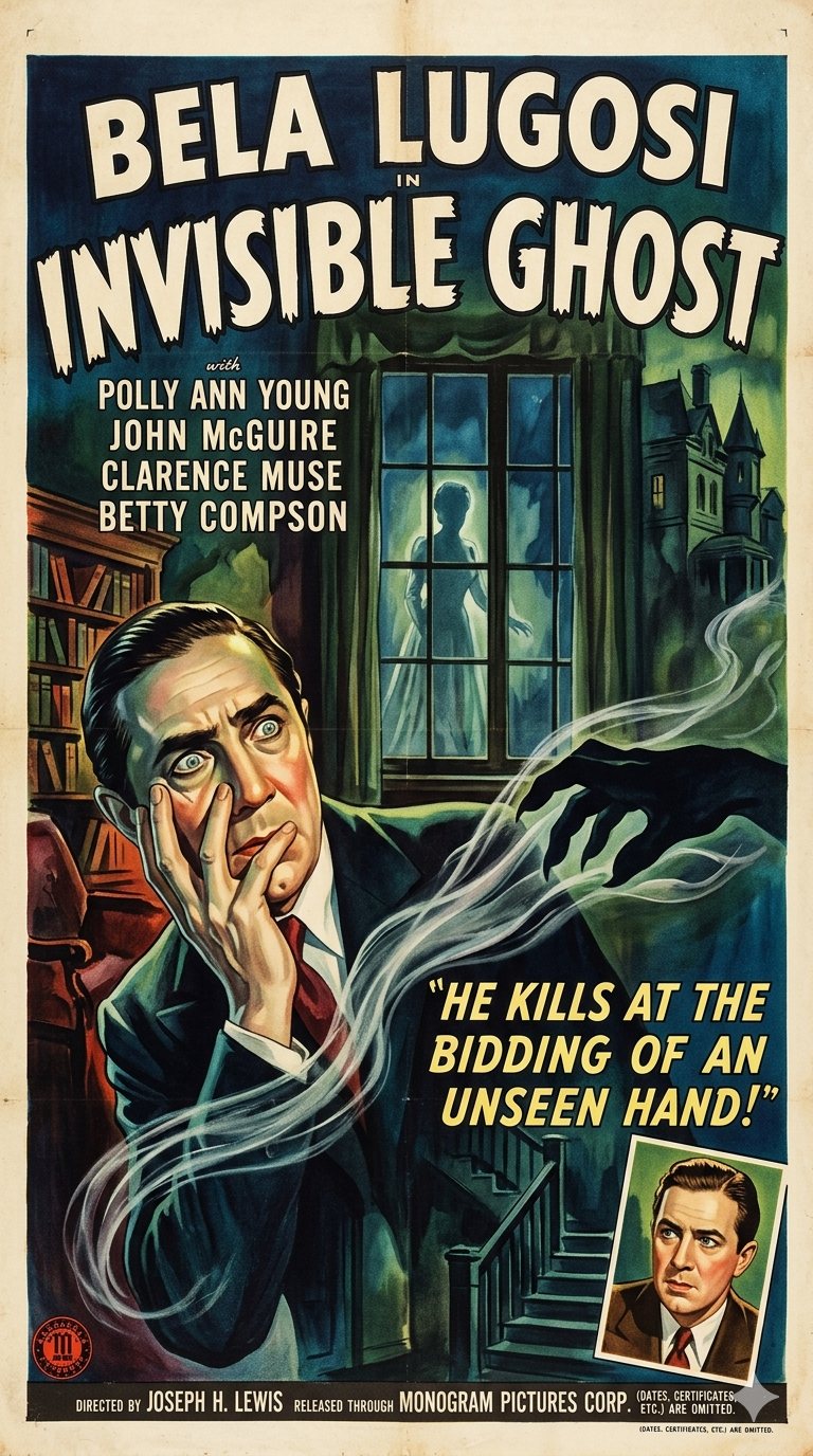 Invisible Ghost (1941) poster