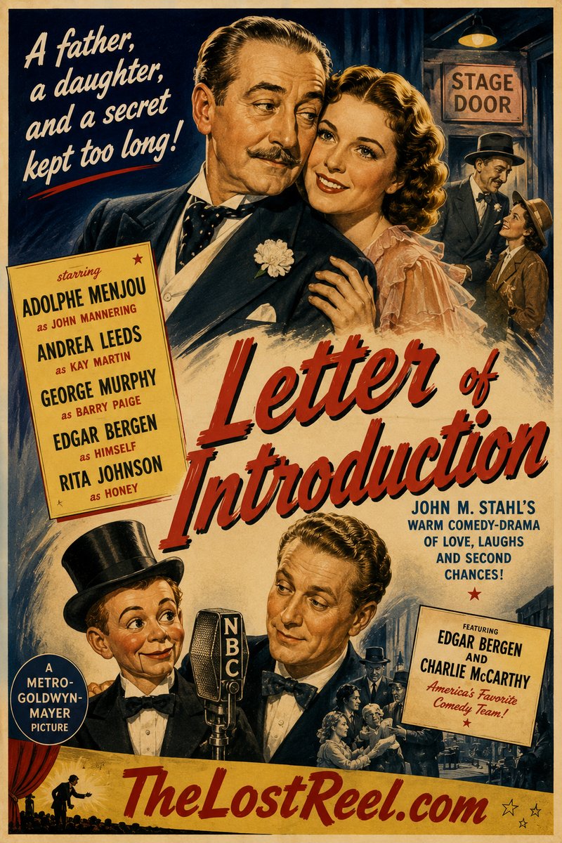 Letter of Introduction (1938) poster