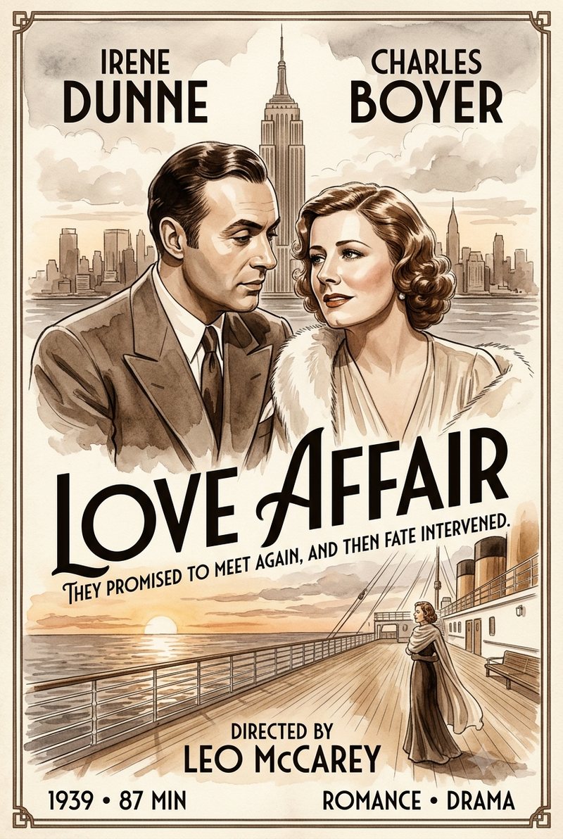 Love Affair (1939) poster