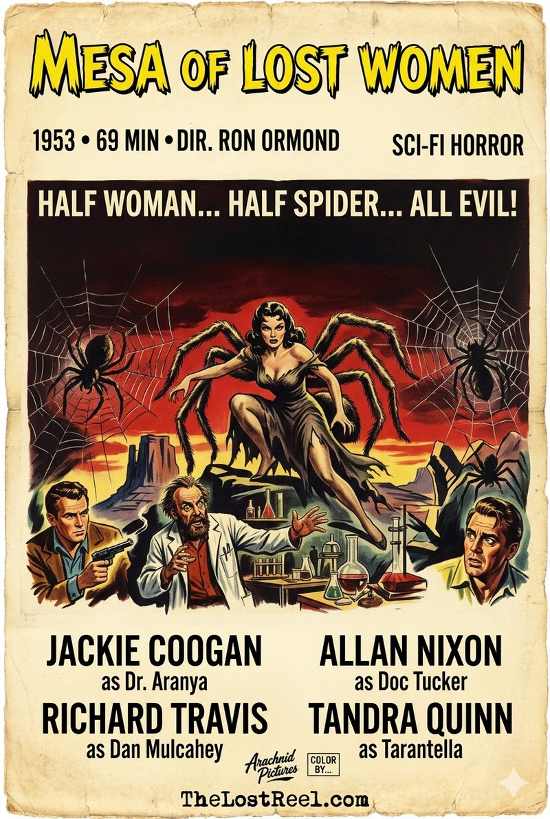 Mesa of Lost Women (1953) poster