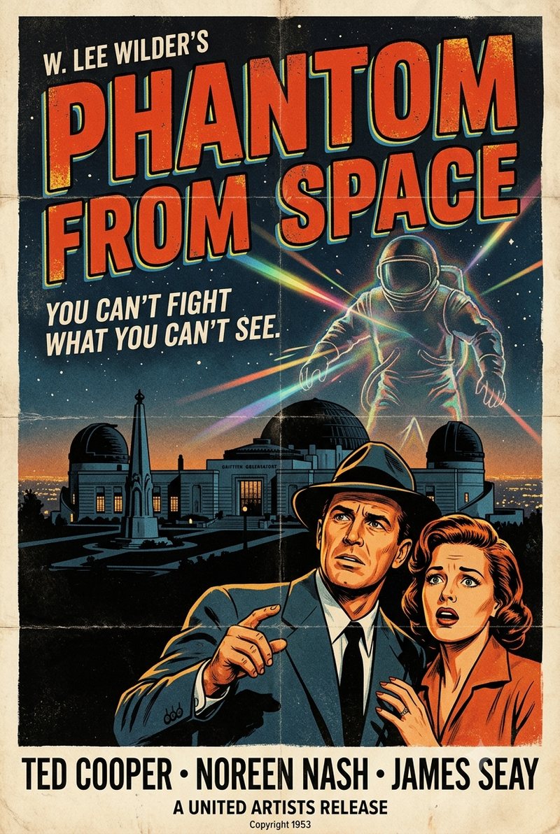 Phantom from Space (1953) poster