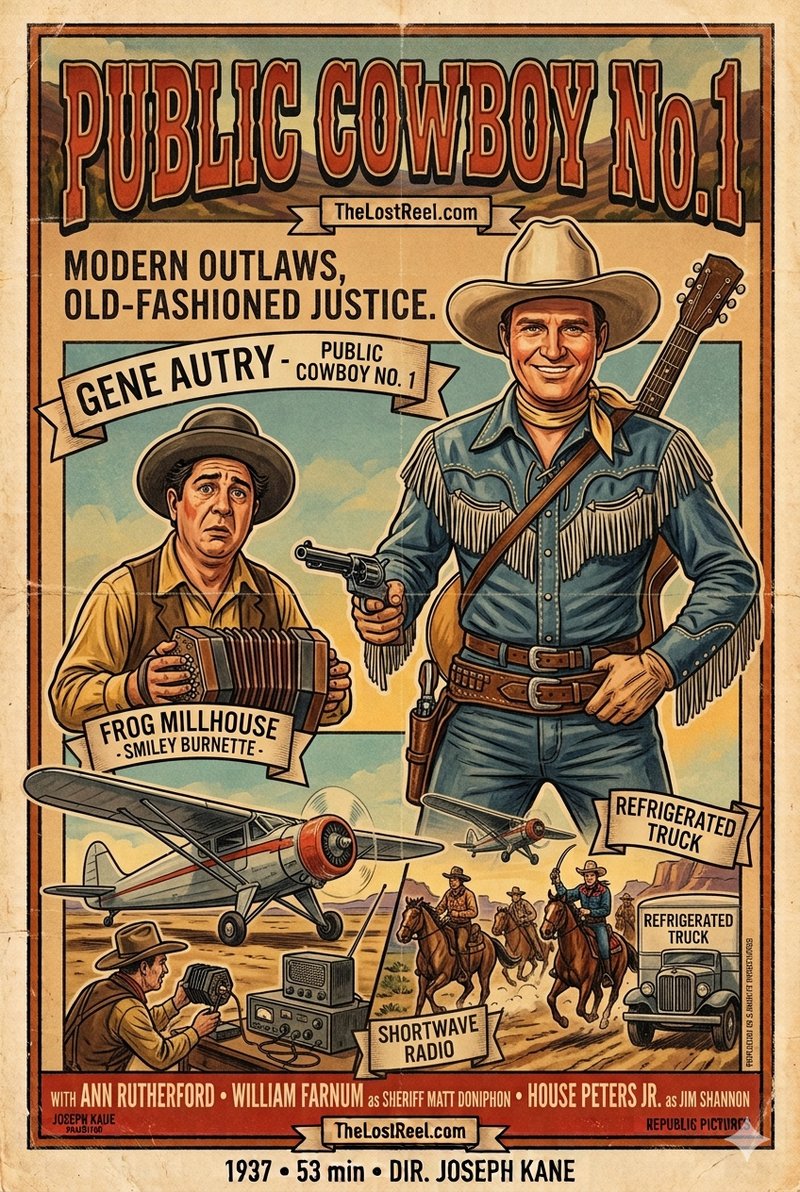 Public Cowboy No. 1 (1937) poster
