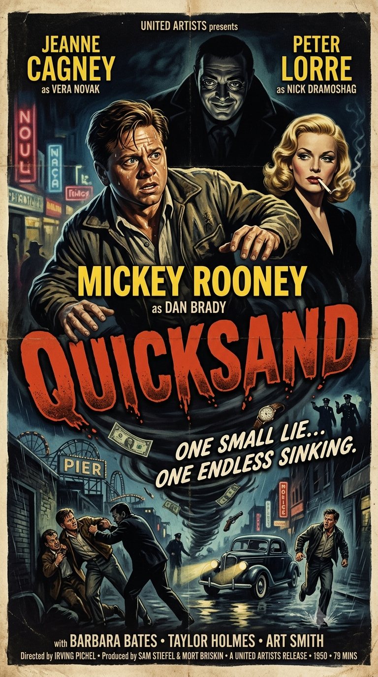 Quicksand (1950) poster