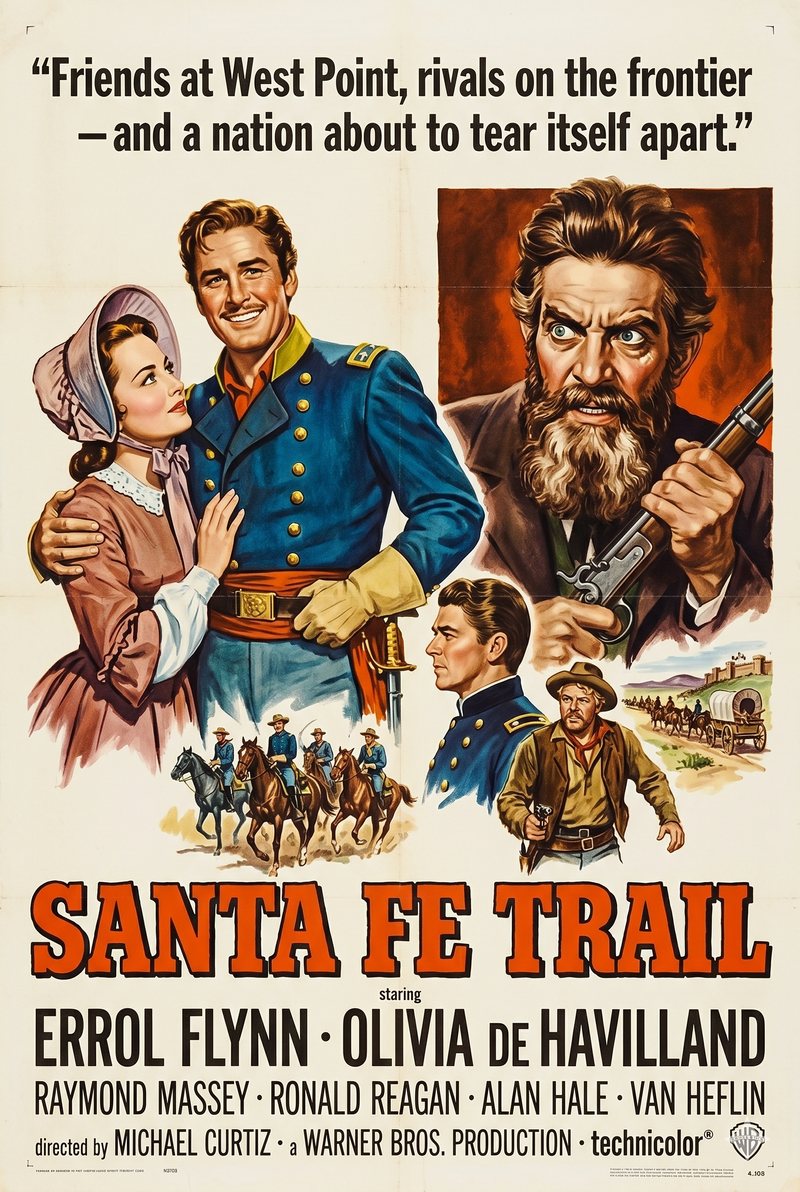 Santa Fe Trail (1940) poster