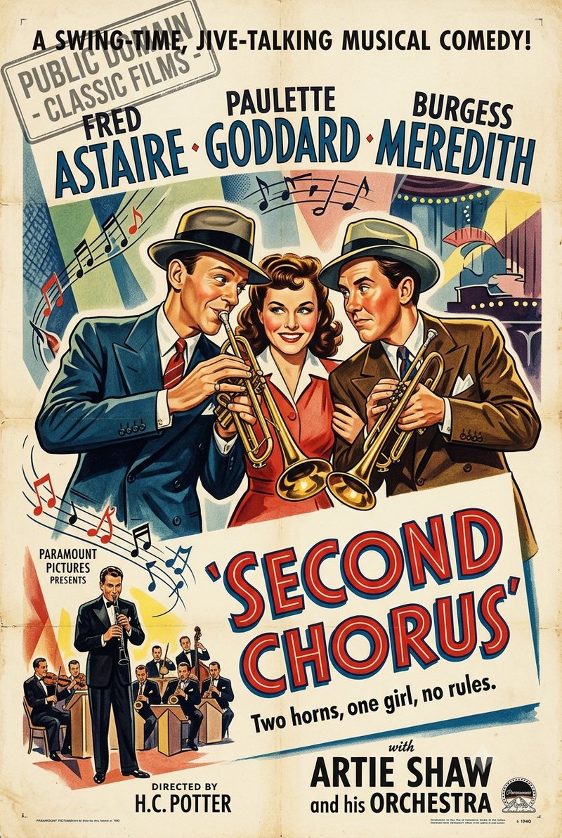 Second Chorus (1940) poster