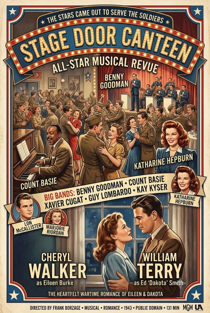 Stage Door Canteen (1943) poster