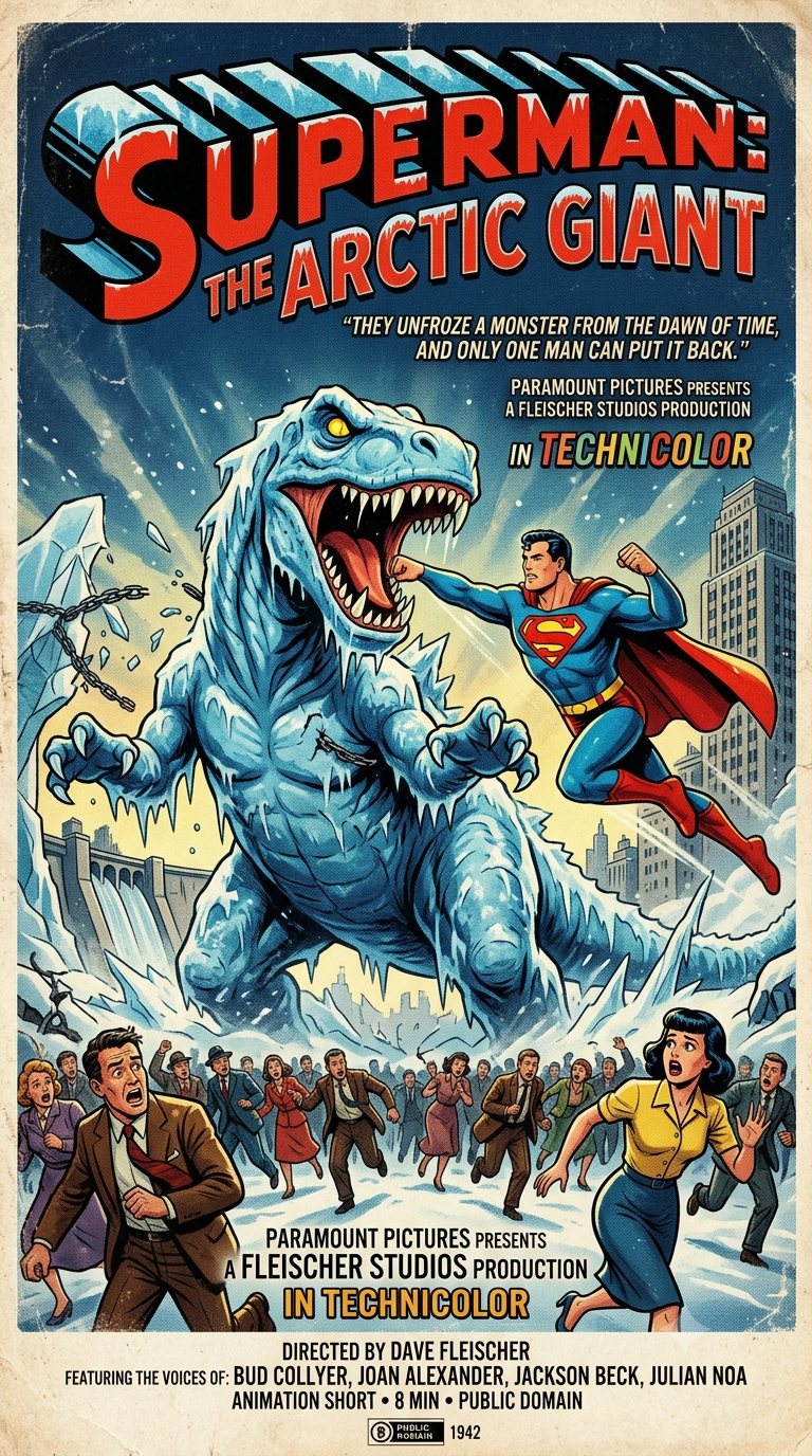 Superman: The Arctic Giant (1942) poster