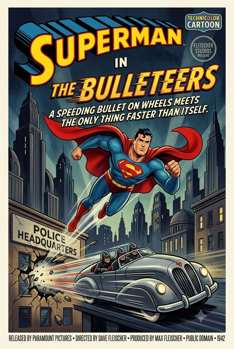 Superman: The Bulleteers (1942) poster