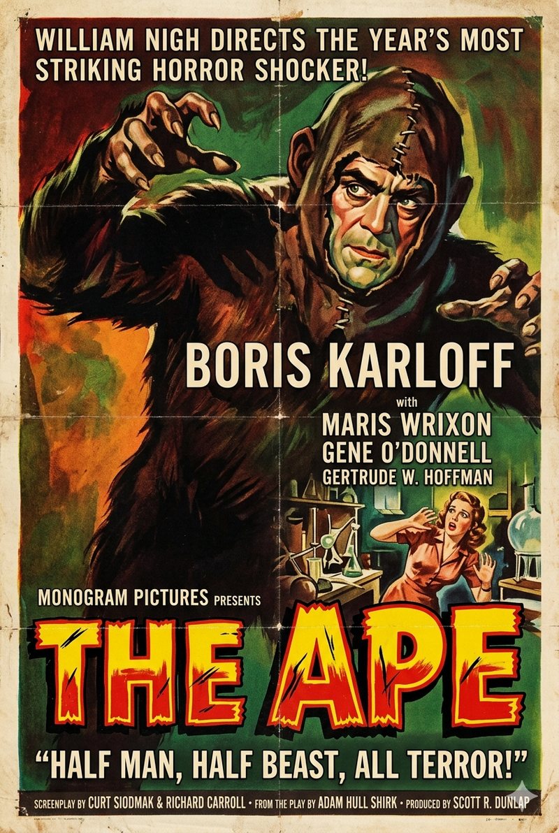 The Ape (1940) poster