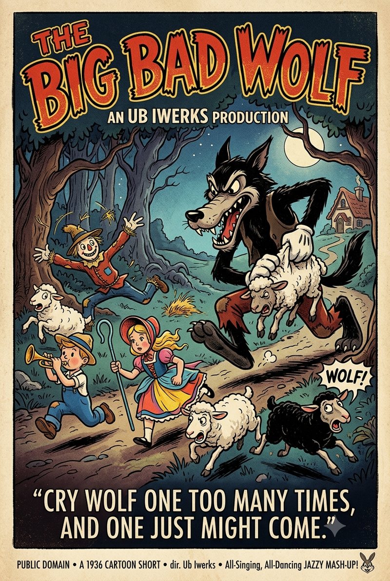 The Big Bad Wolf (1936) poster