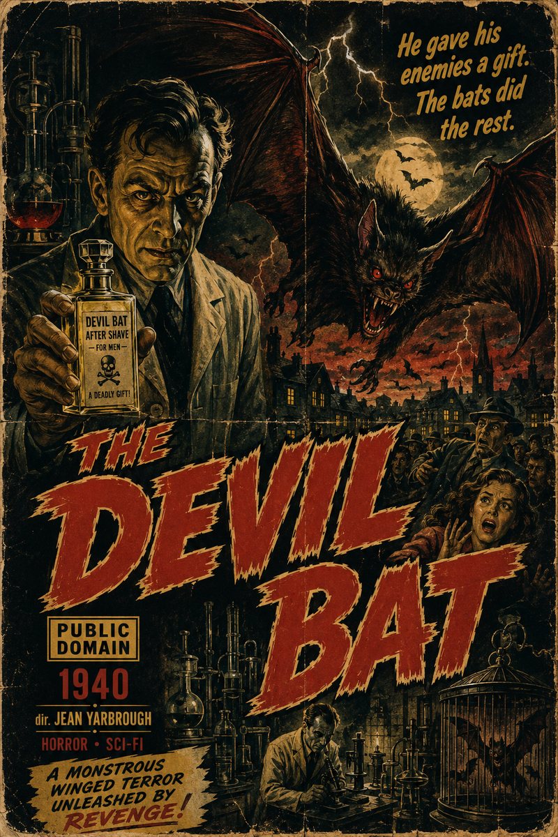 The Devil Bat (1940) poster
