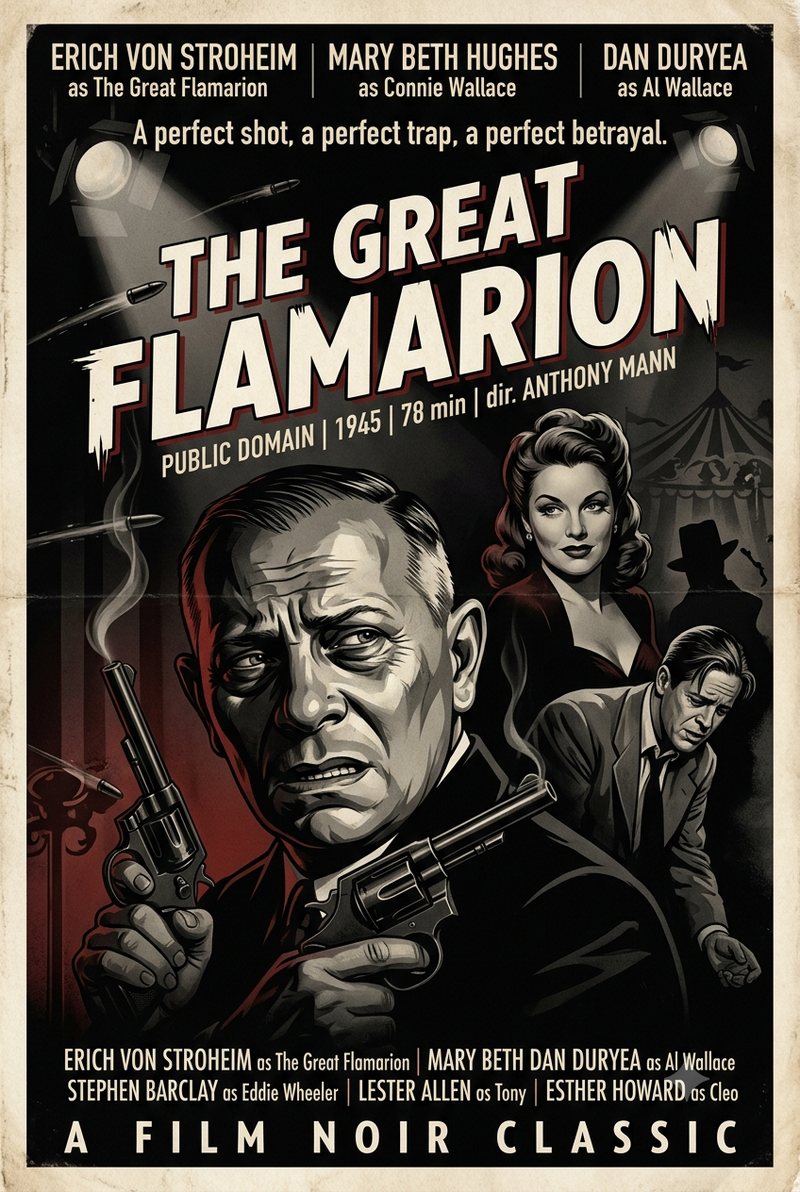The Great Flamarion (1945) poster