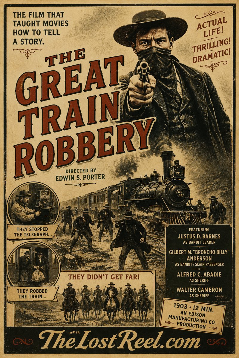 The Great Train Robbery (1903) poster