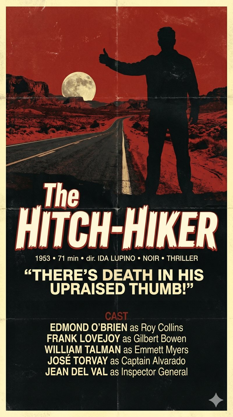 The Hitch-Hiker (1953) poster