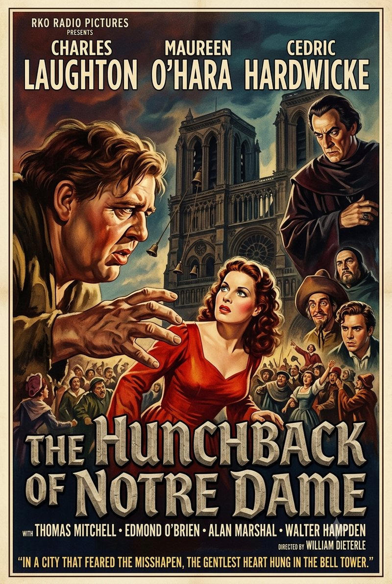 The Hunchback of Notre Dame (1939) poster