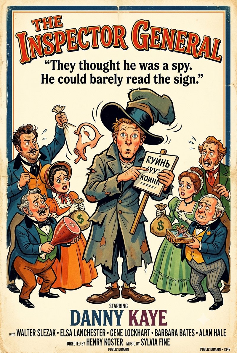 The Inspector General (1949) poster