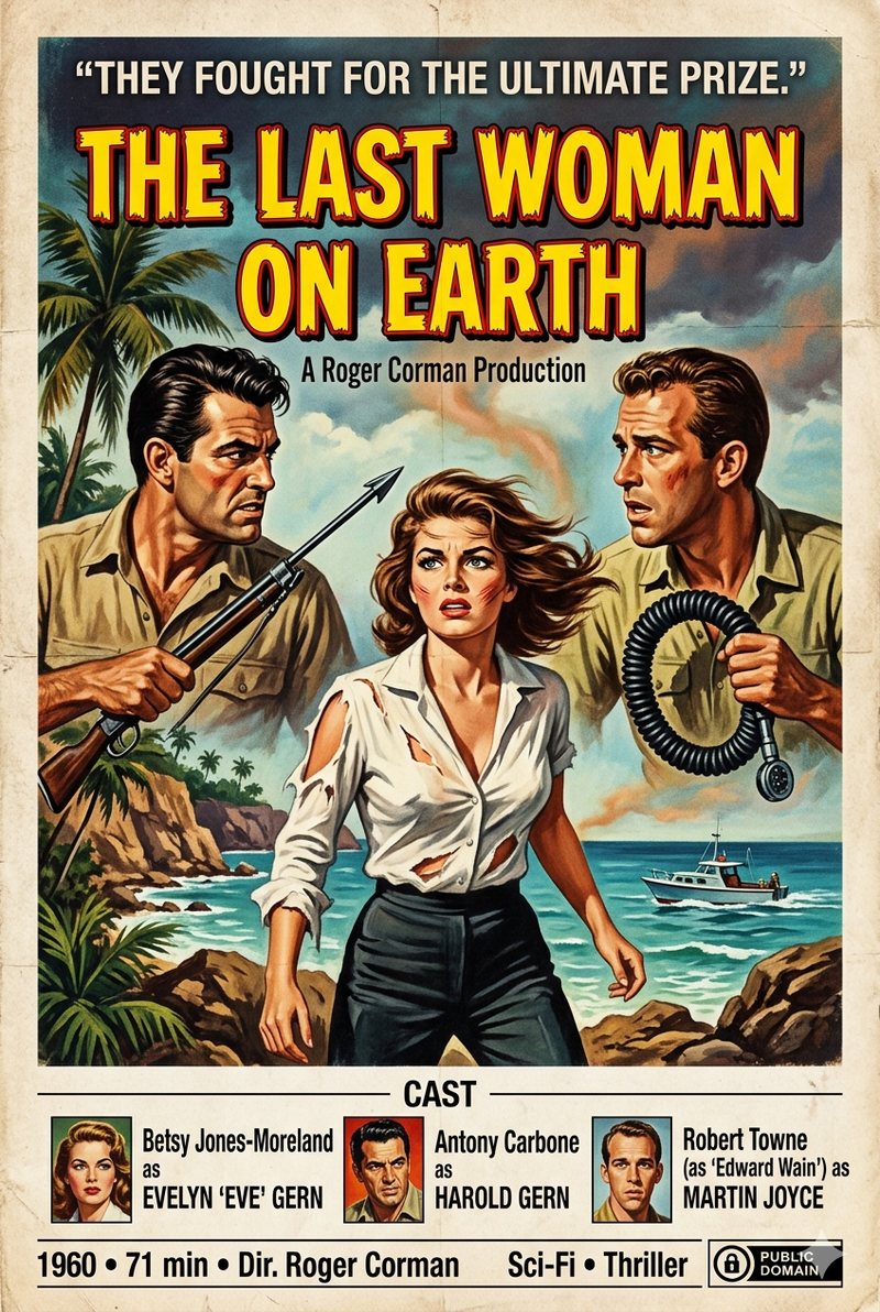 The Last Woman on Earth (1960) poster
