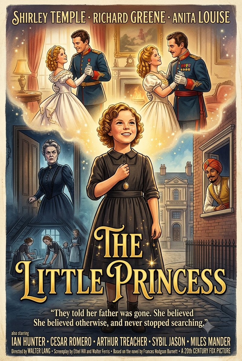 The Little Princess (1939) poster