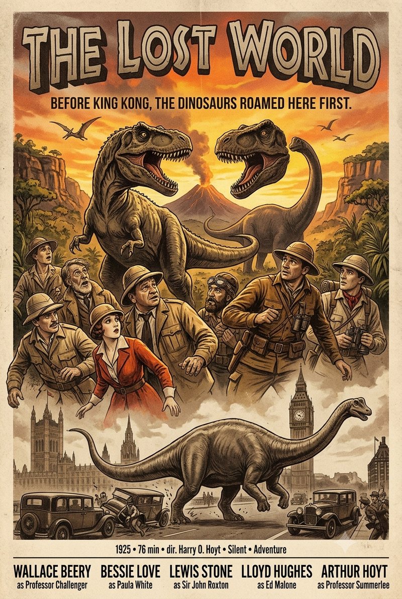 The Lost World (1925) poster