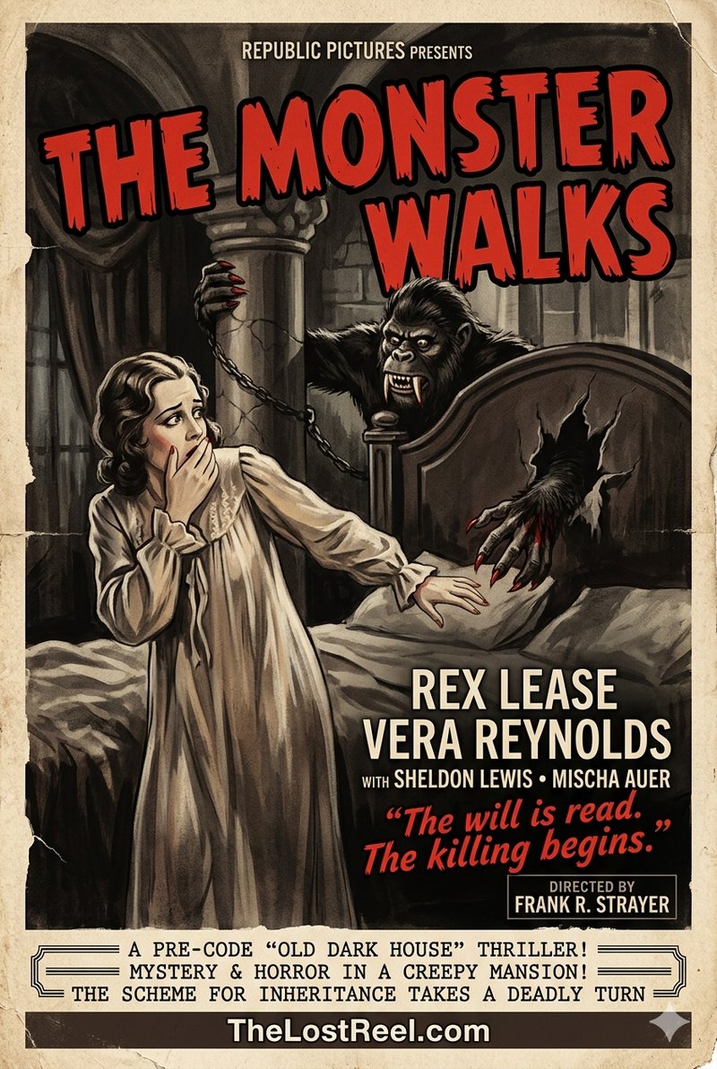The Monster Walks (1932) poster