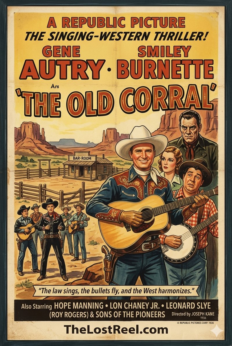 The Old Corral (1936) poster