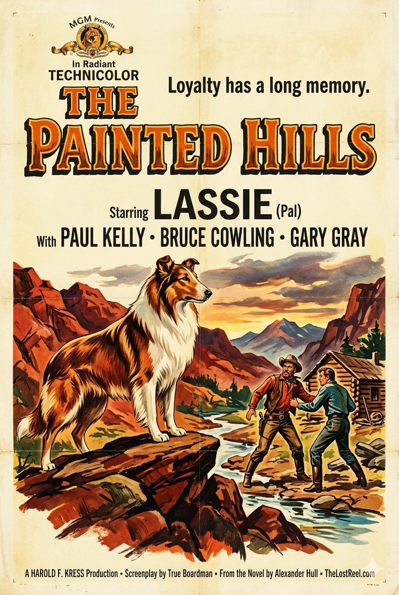 The Painted Hills (1951) poster