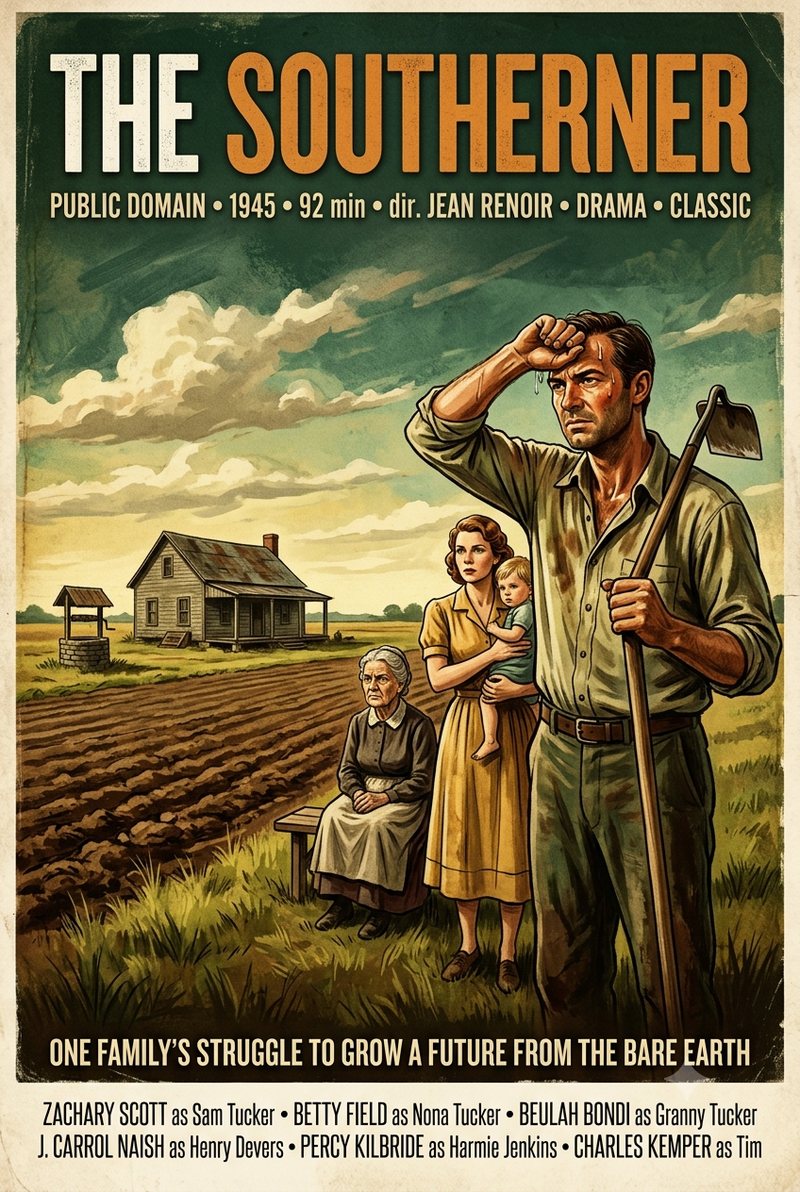The Southerner (1945) poster