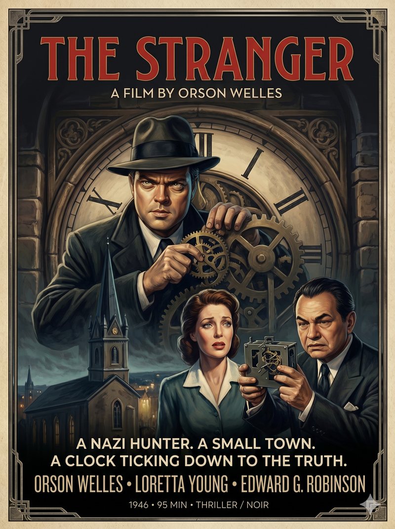The Stranger (1946) poster