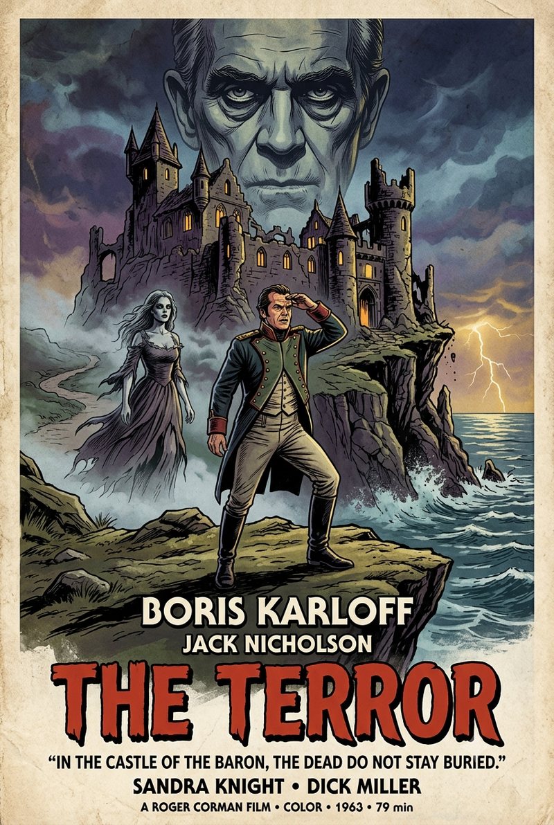 The Terror (1963) poster