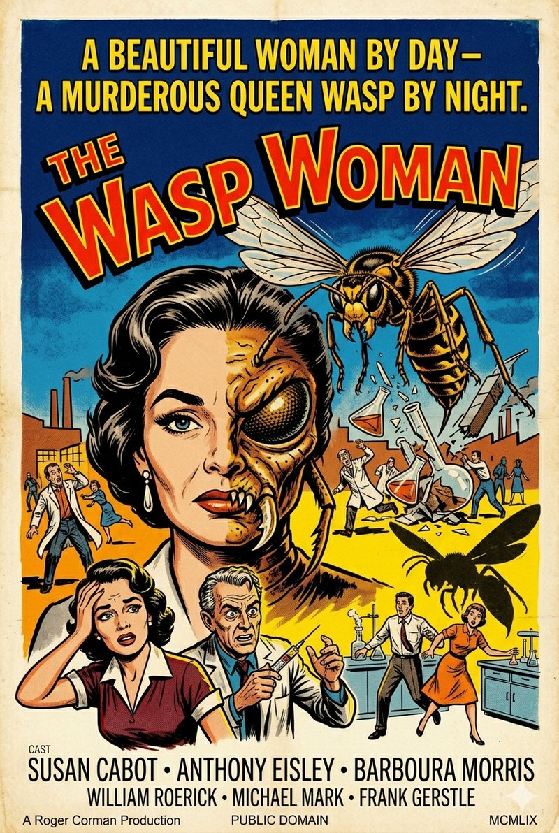 The Wasp Woman (1959) poster