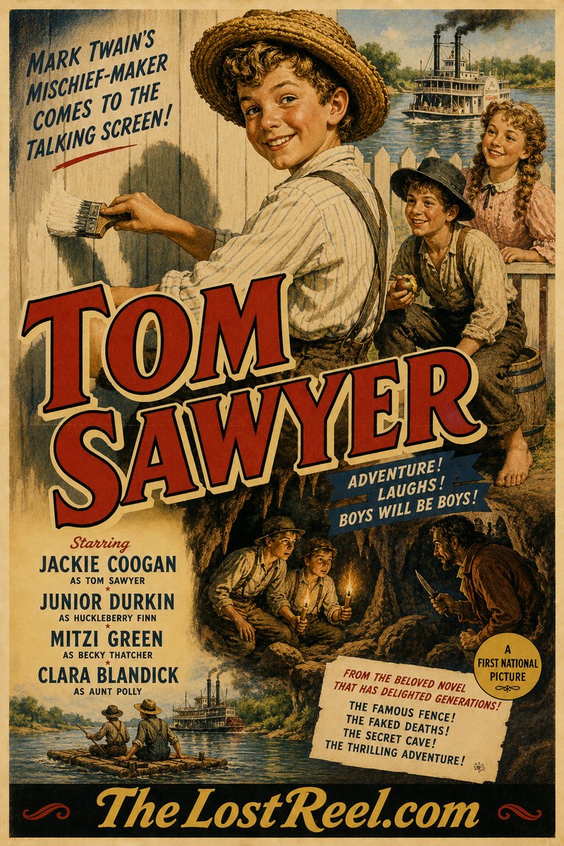 Tom Sawyer (1930) poster