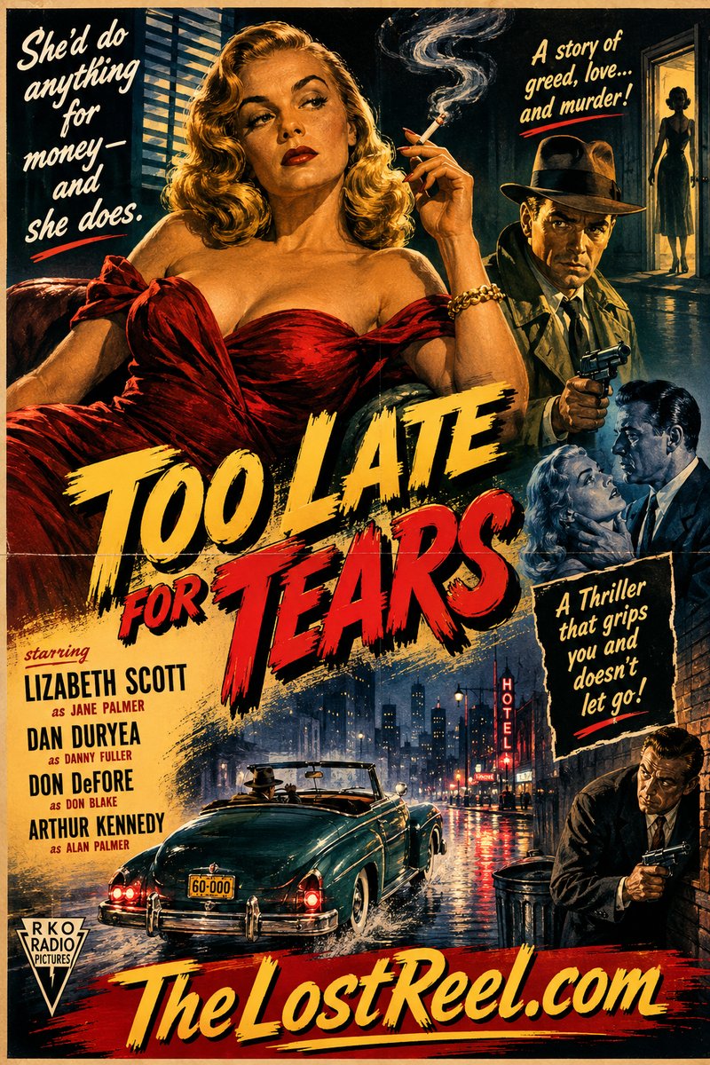Too Late for Tears (1949) poster