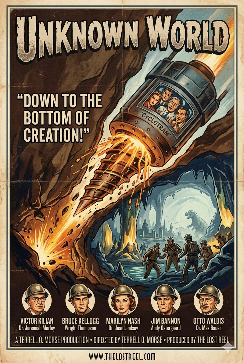 Unknown World (1951) poster